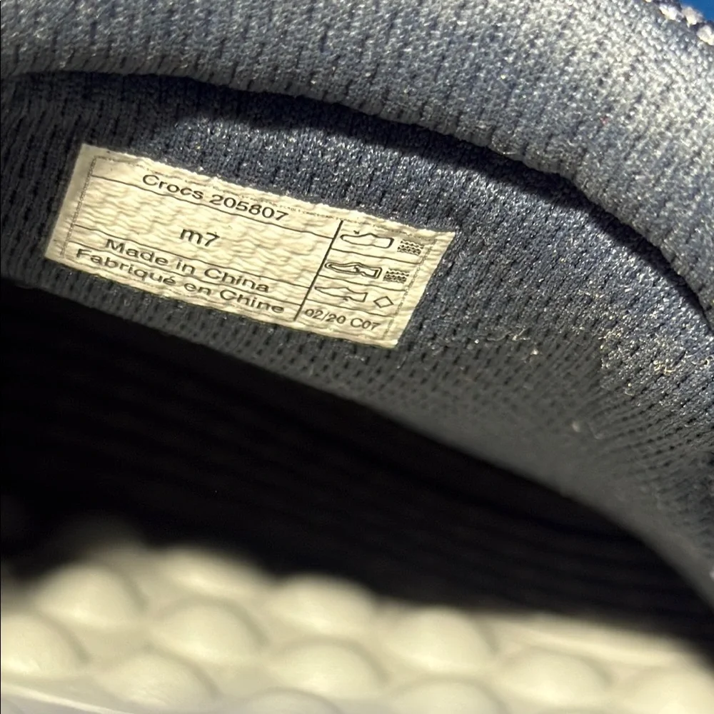 CROCS Women's Blue Slip-On Sneakers